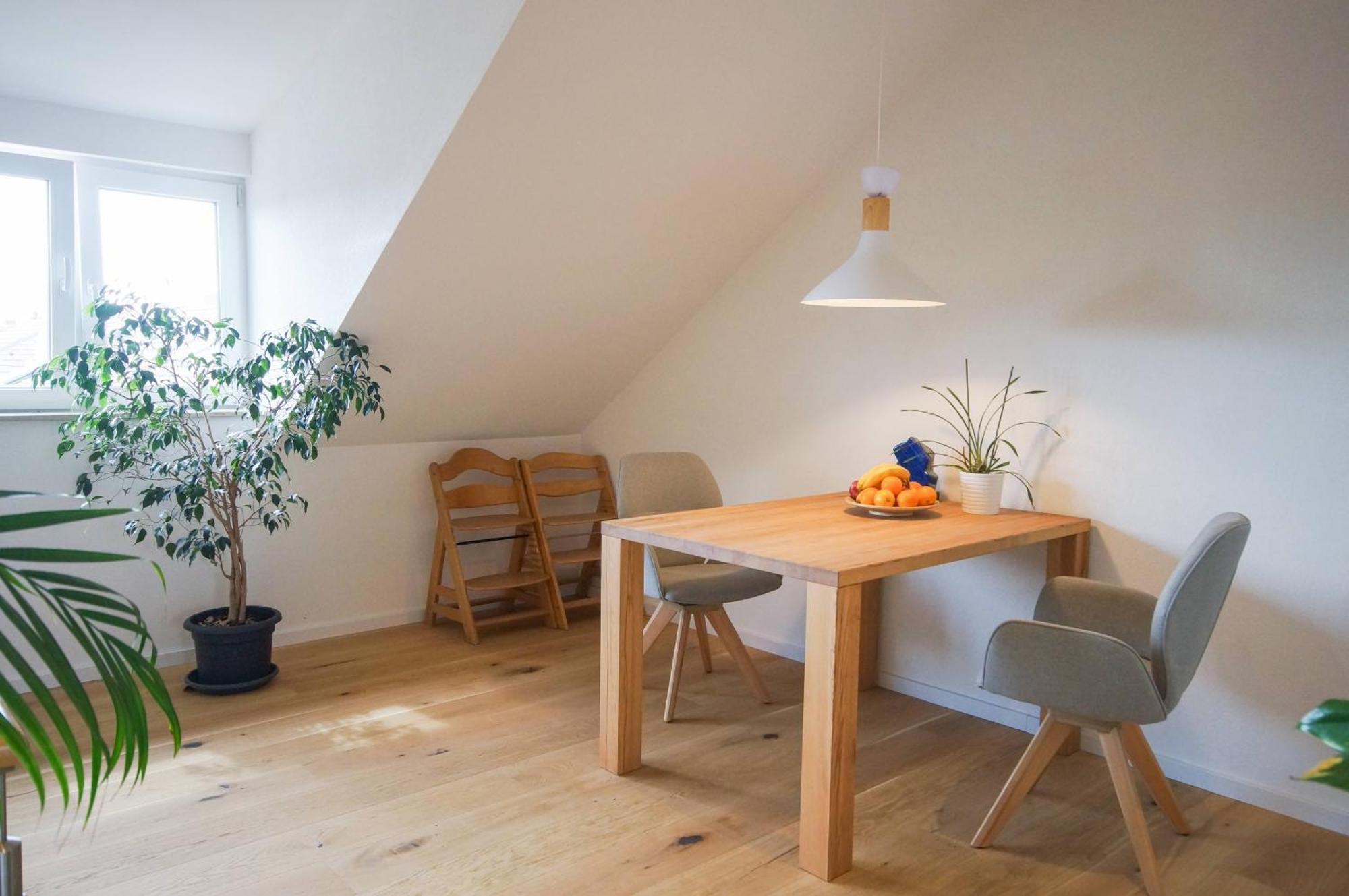 Modernes Und Helles Apartment Im Loft Stil Heidelberg Bagian luar foto
