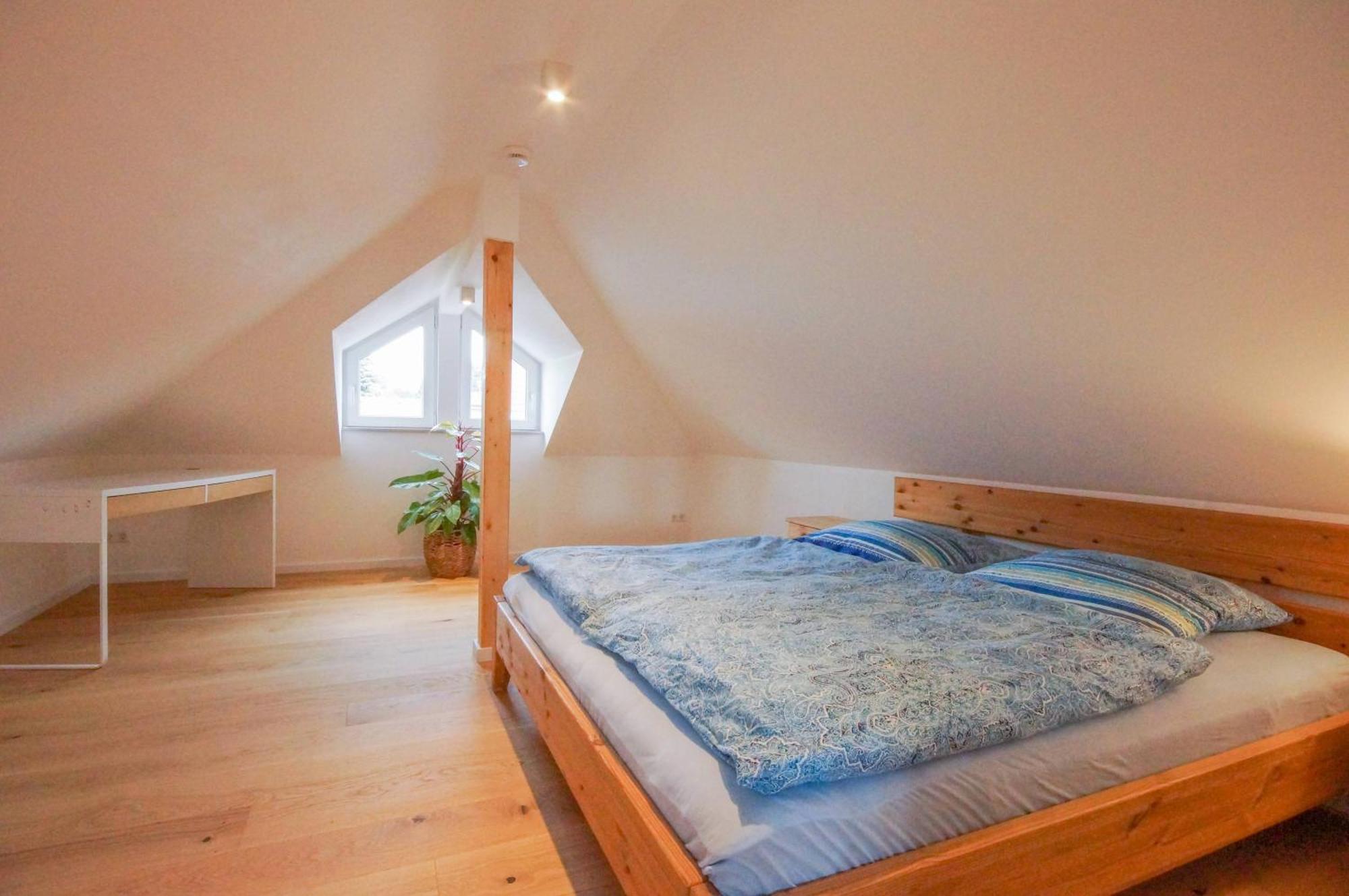 Modernes Und Helles Apartment Im Loft Stil Heidelberg Bagian luar foto